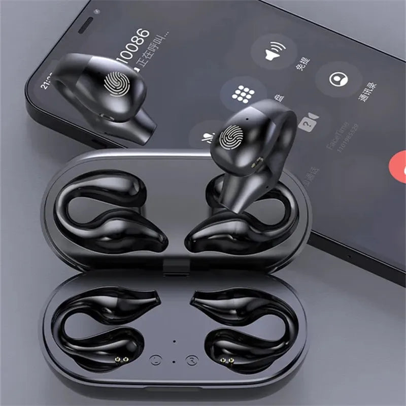 Wireless Bluetooth Earphone Earclip 