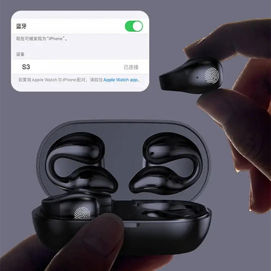 Wireless Bluetooth Earphone Earclip 