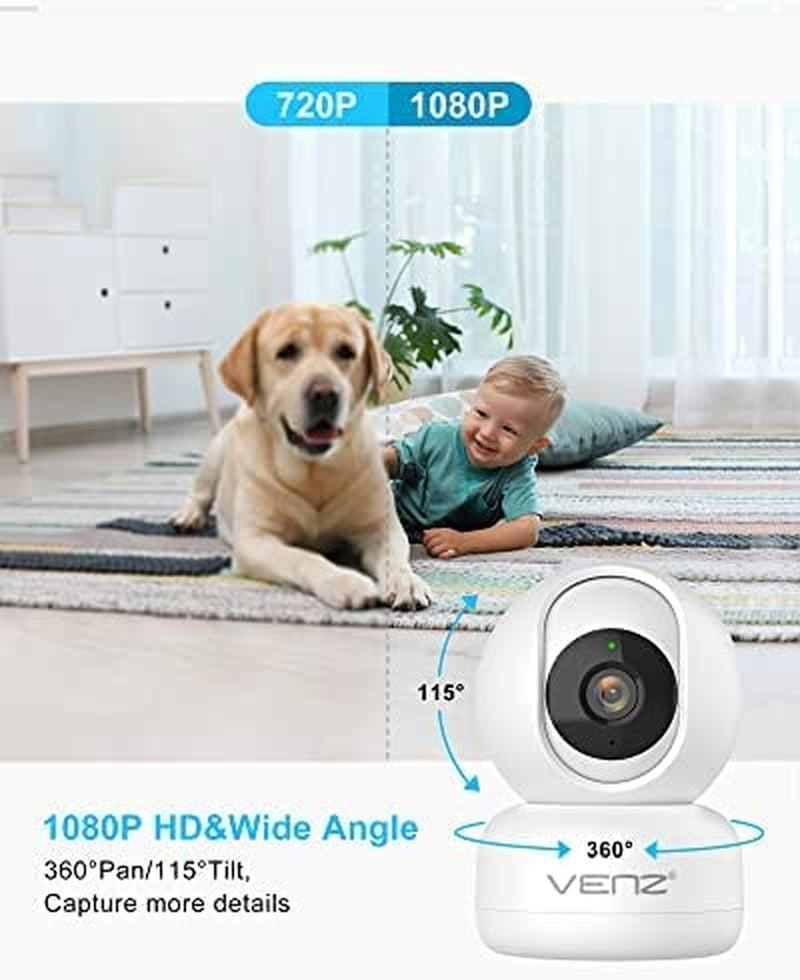 Indoor Camera- Dog/Cat Camera with Phone App