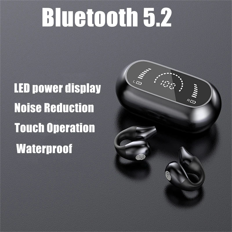 Wireless Bluetooth Earphone Earclip 